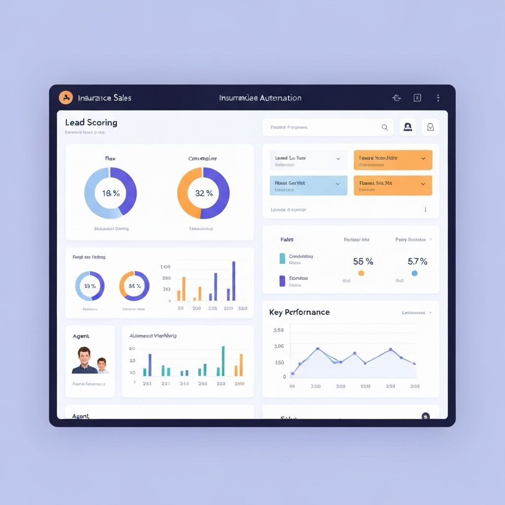 Interface AssurConnect - Tableau de bord d'automatisation des ventes d'assurance
